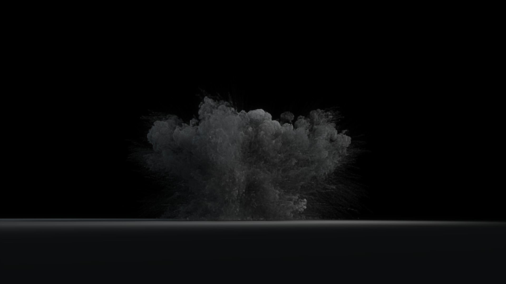 Artillery Grenade Explosion 3D  3D model_23