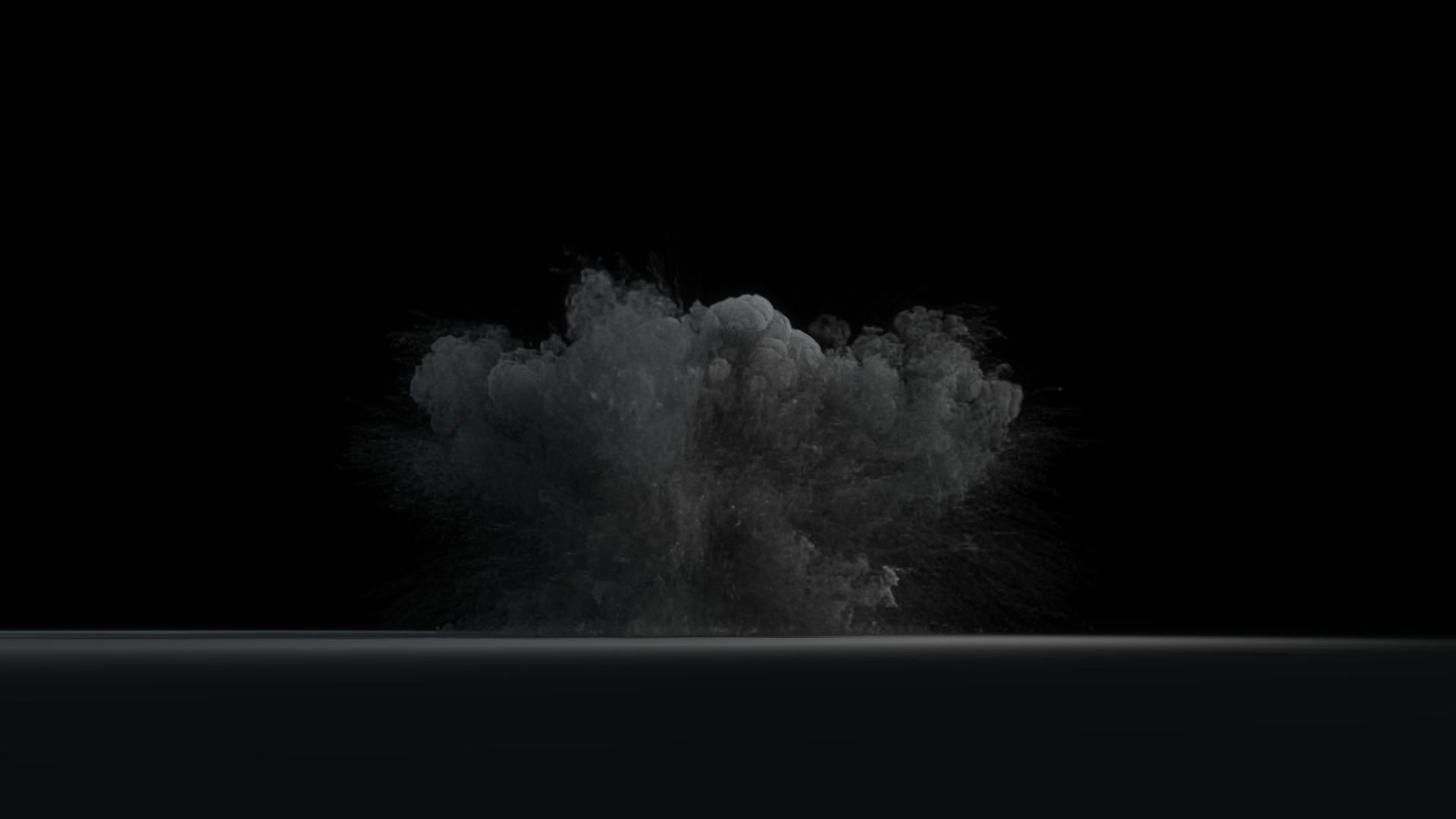 Artillery Grenade Explosion 3D  3D model_26