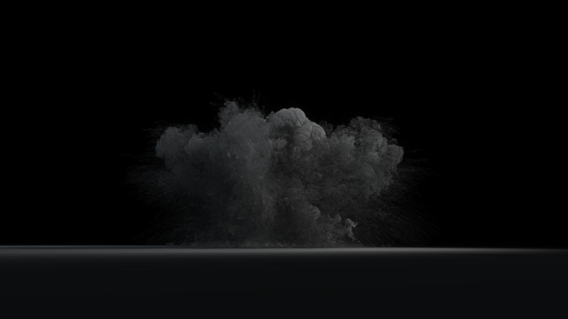 Artillery Grenade Explosion 3D  3D model_29