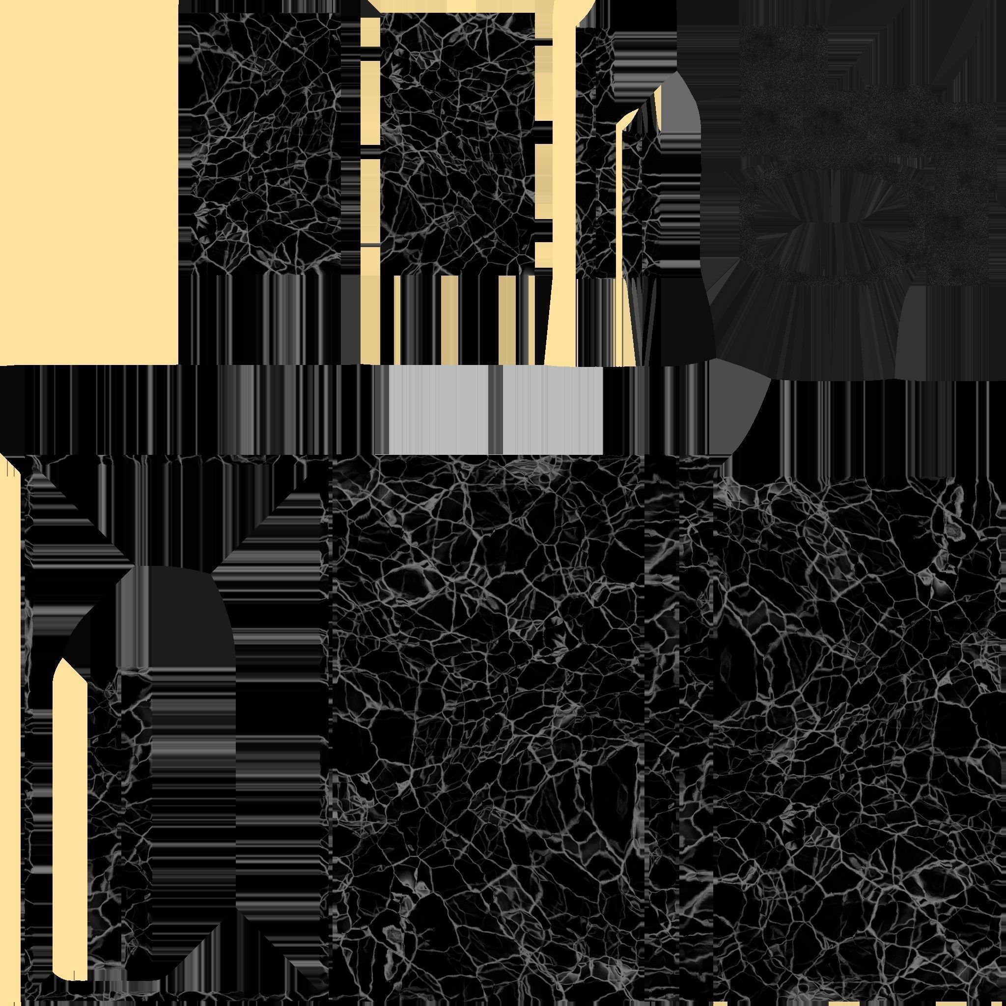 Modern Luxury Dinner Table Low-poly 3D model_8