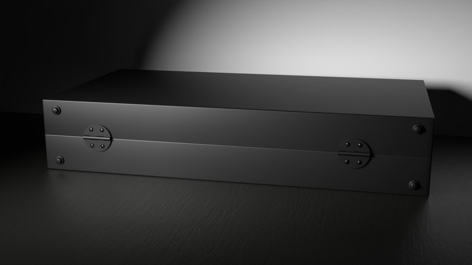 Briefcase Design with rigging - V1 3D model_4