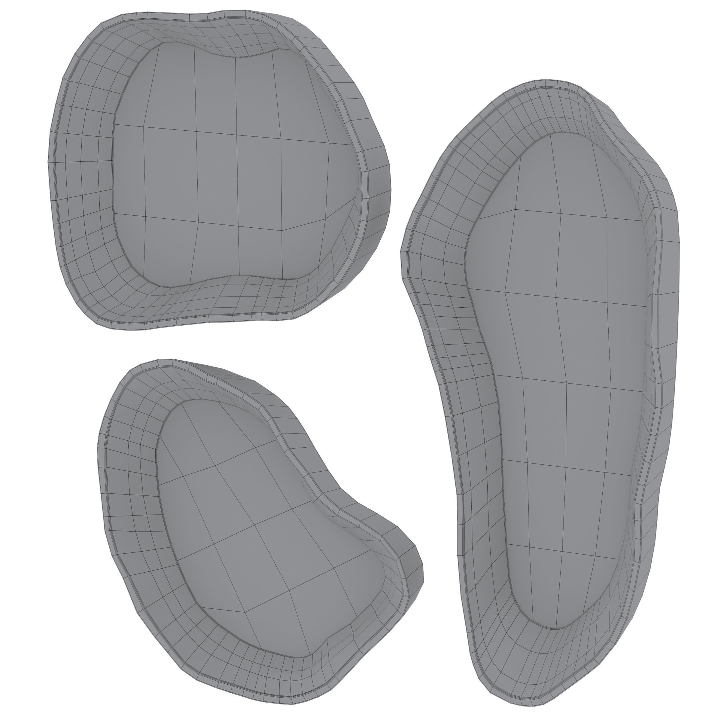 Wall Mirror Dynamic by Kare Design 3D model_3