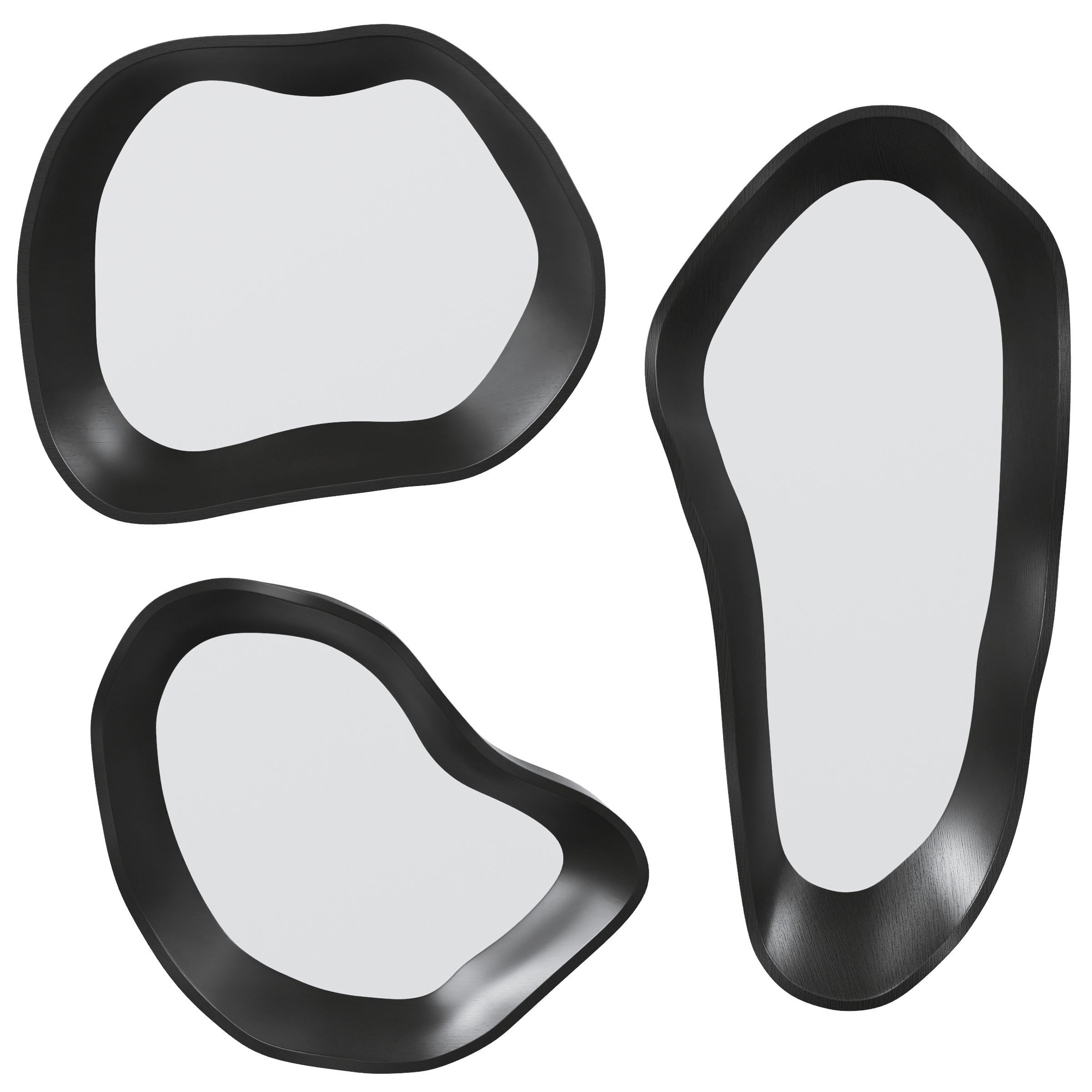 Wall Mirror Dynamic by Kare Design 3D model_1