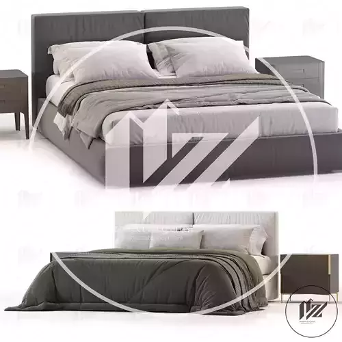 Novamobili BRICK Bed 