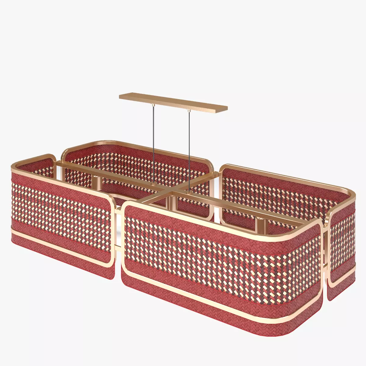 PARASOL LAMP 01 Low-poly 3D model_0