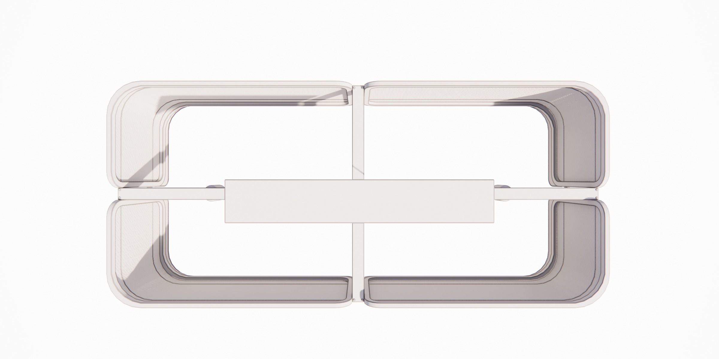 PARASOL LAMP 01 Low-poly 3D model_8