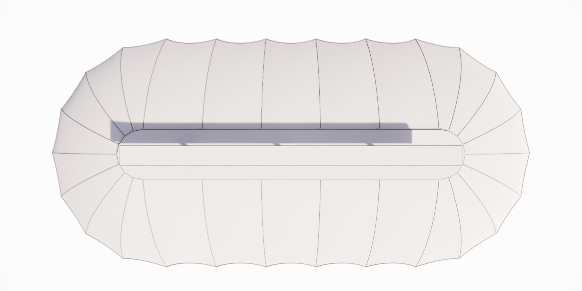 PARASOL LAMP 02 Low-poly 3D model_8