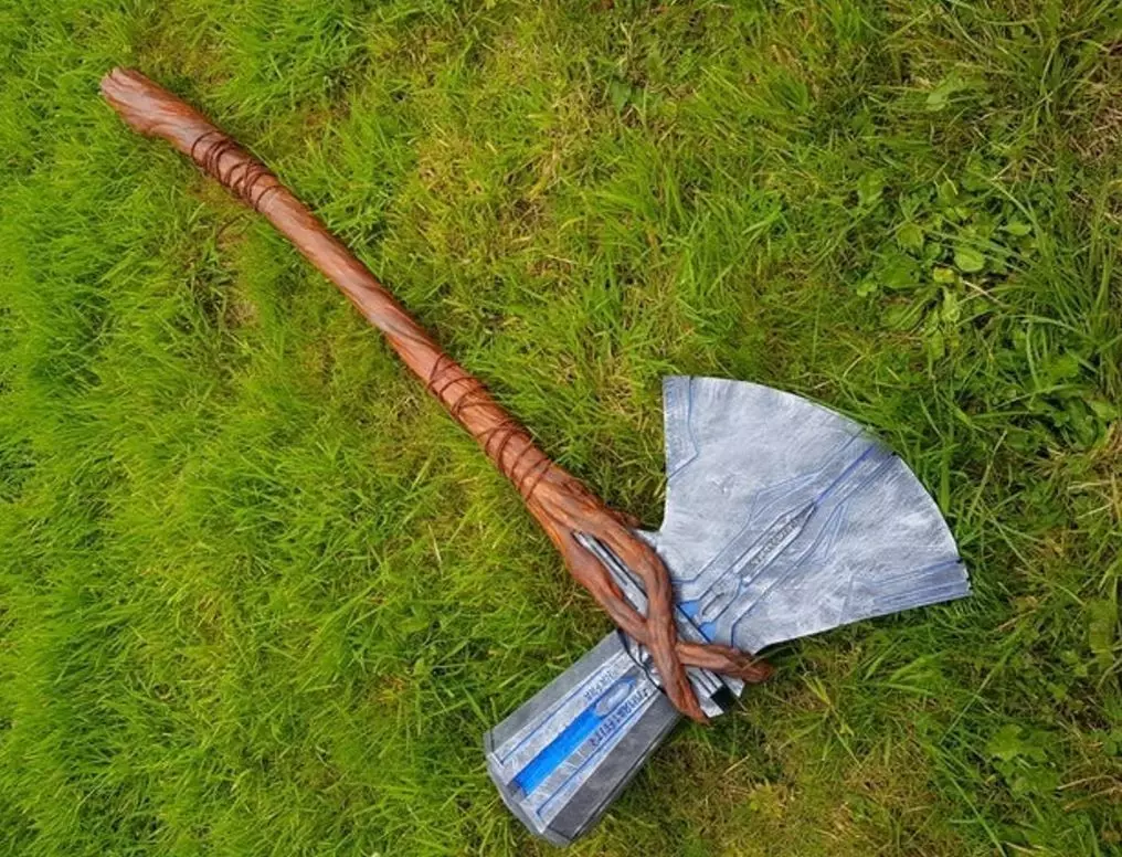 Storm Breaker Avenger Endgame Thors Weapon 3D print model 3D print model_0