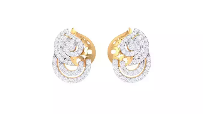 Studs Earrings - 106