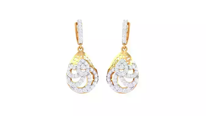 Hoops - Huggies Earrings - 53