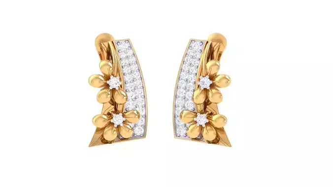 Hoops - Huggies Earrings - 50