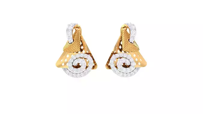 Studs Earrings - 10 3D print model