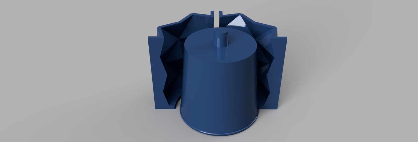 Molde geometrico para macetas  3d printed pot mold 3D print model_3