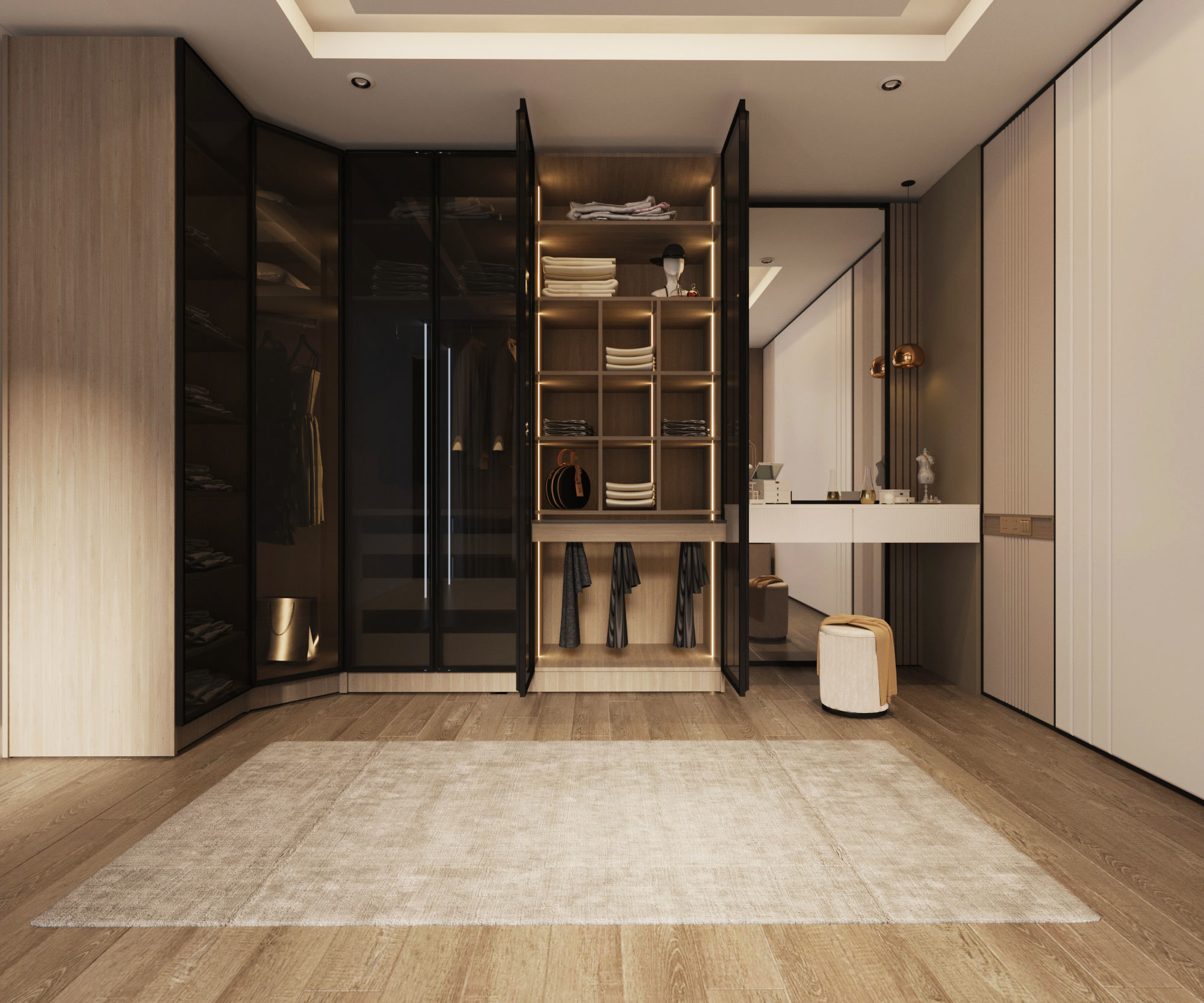 Hpl Dressing Room  Low-poly 3D model_1