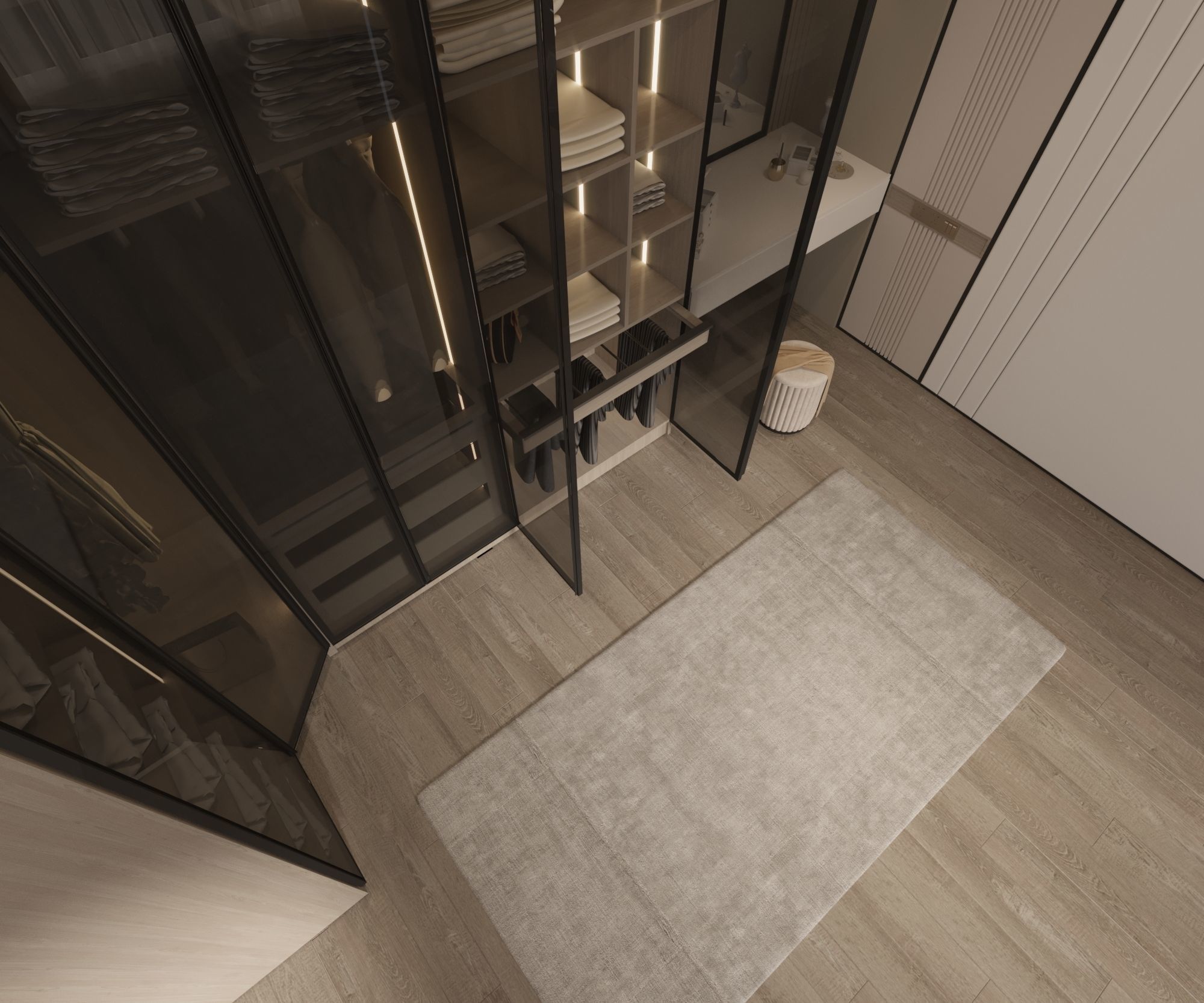 Hpl Dressing Room  Low-poly 3D model_4