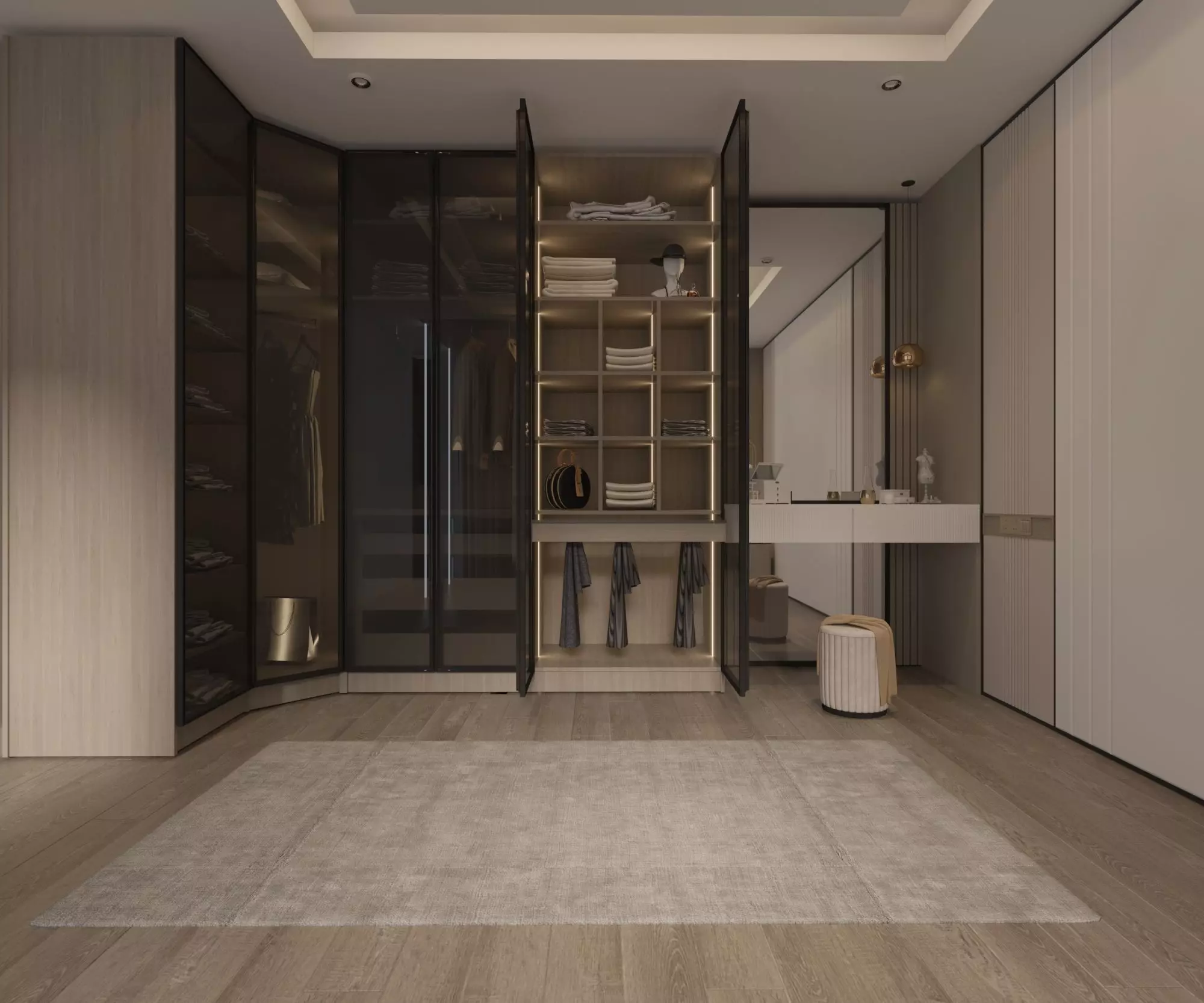 Hpl Dressing Room  Low-poly 3D model_0