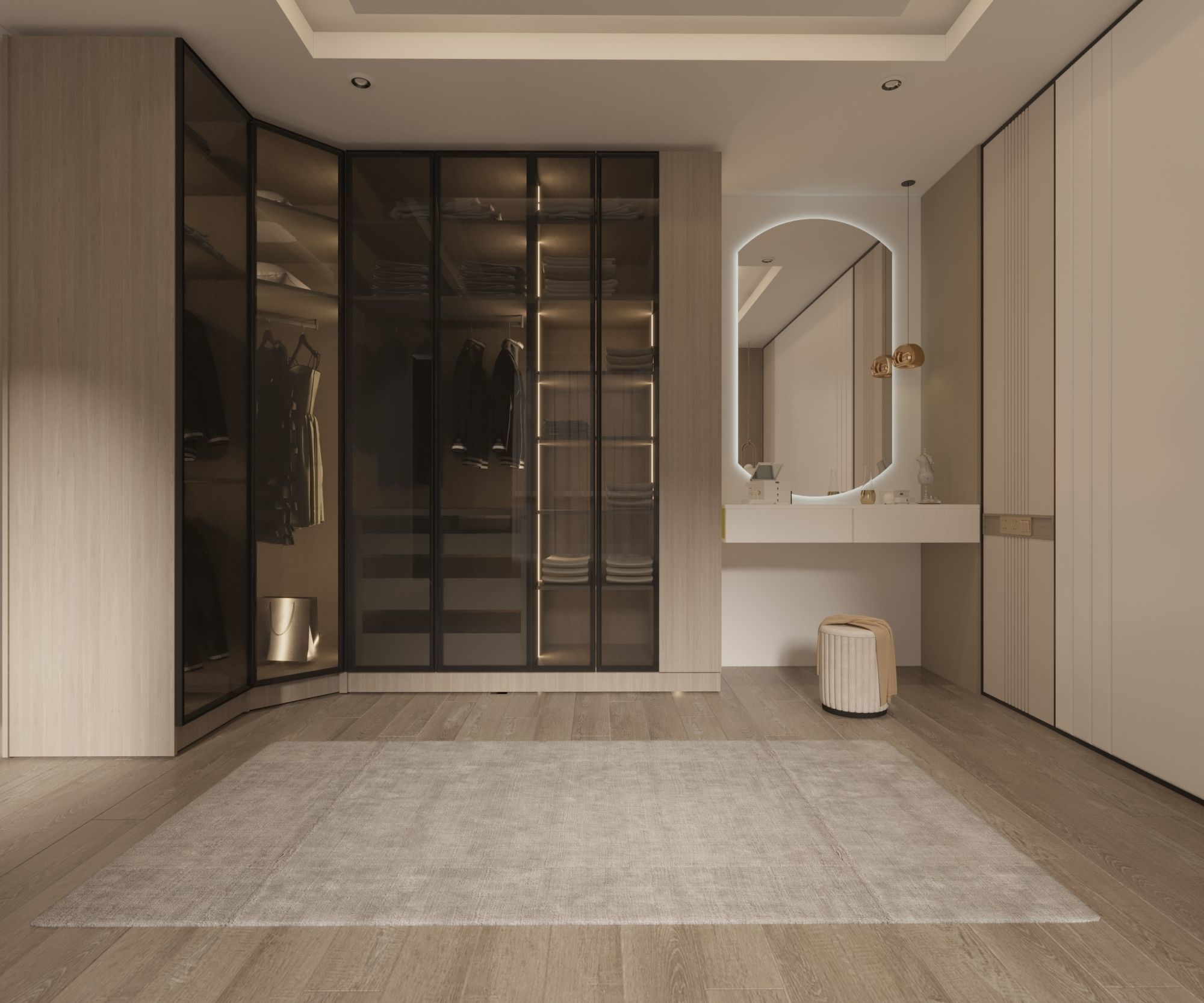Hpl Dressing Room  Low-poly 3D model_6