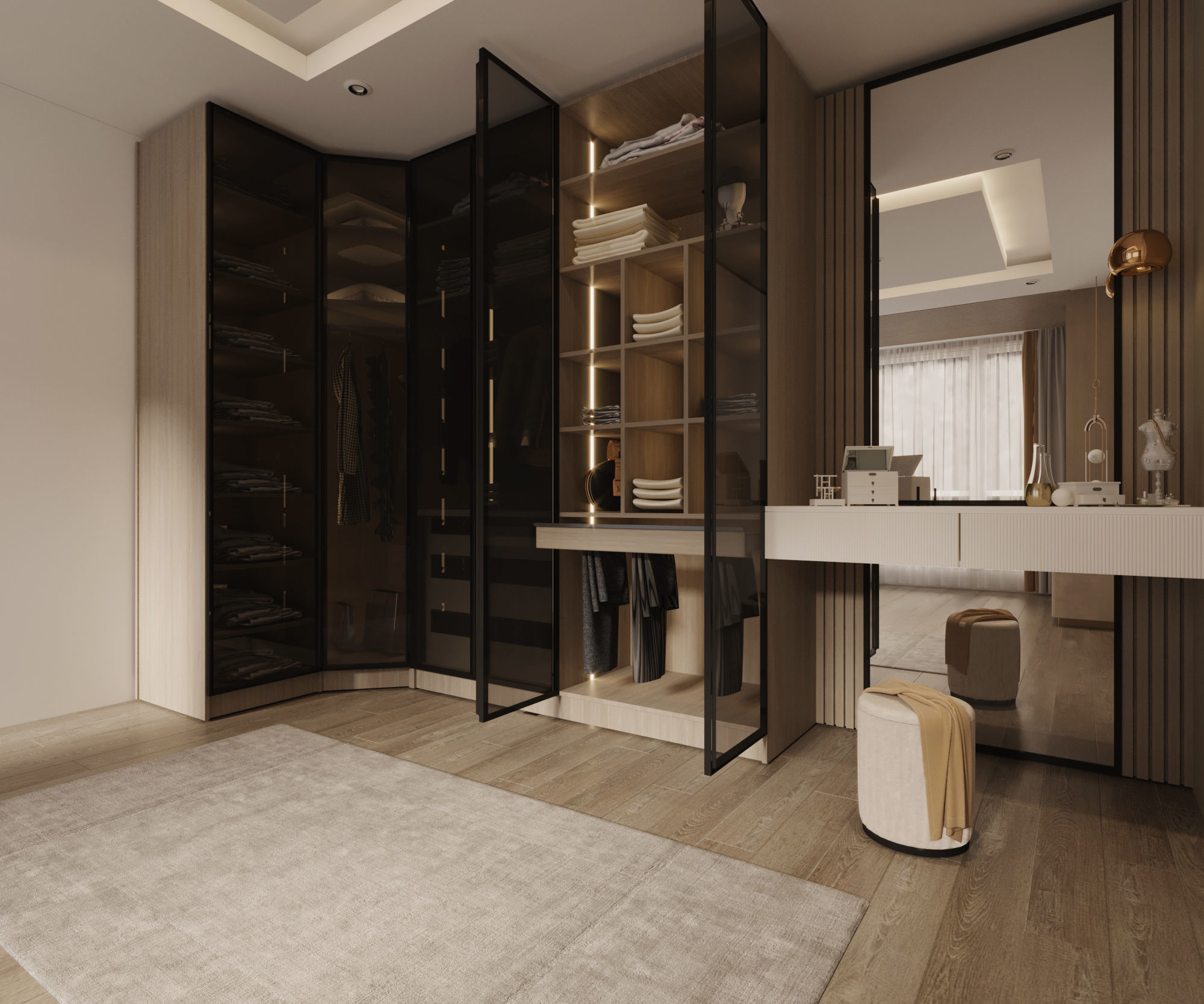Hpl Dressing Room  Low-poly 3D model_3
