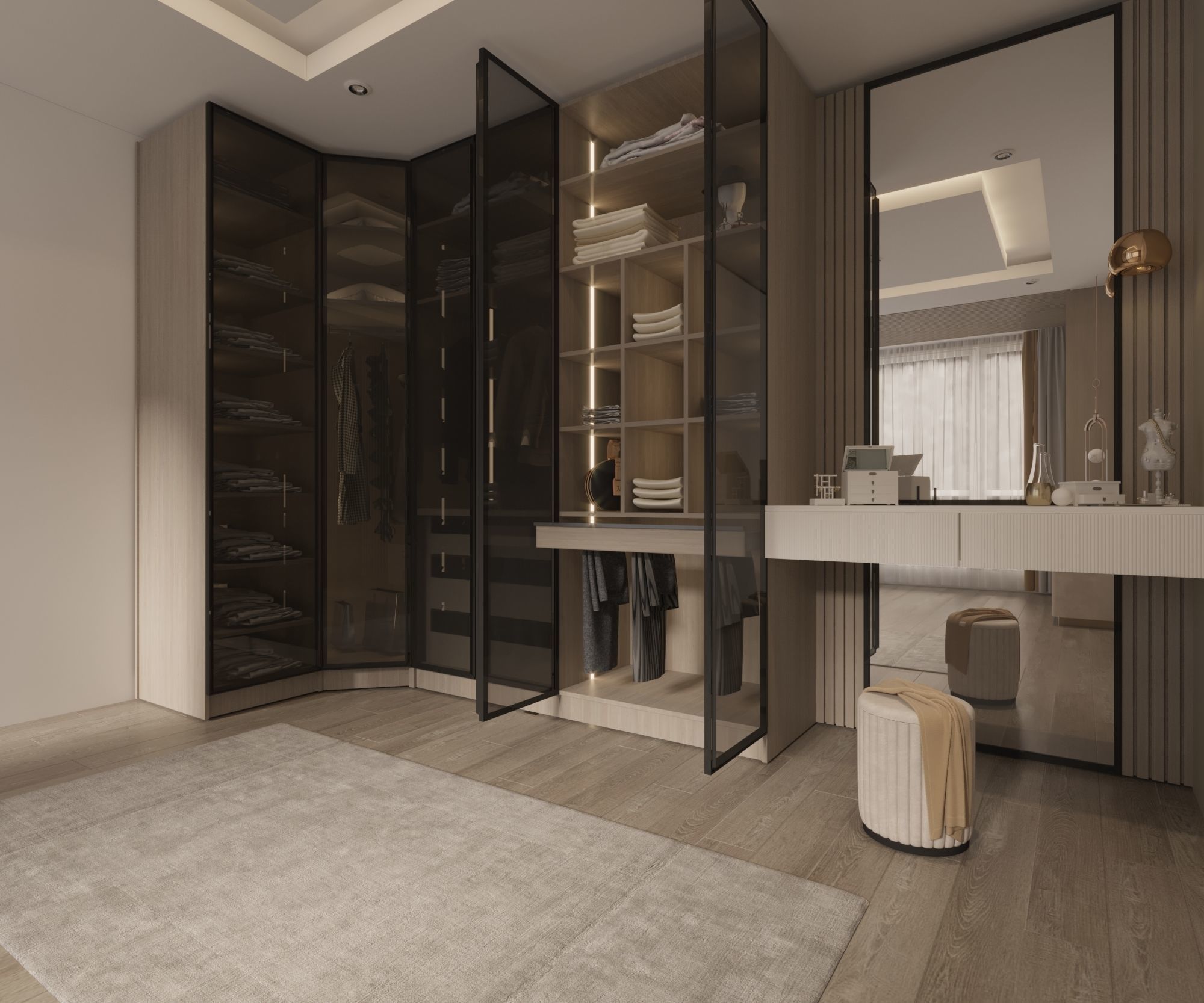 Hpl Dressing Room  Low-poly 3D model_2