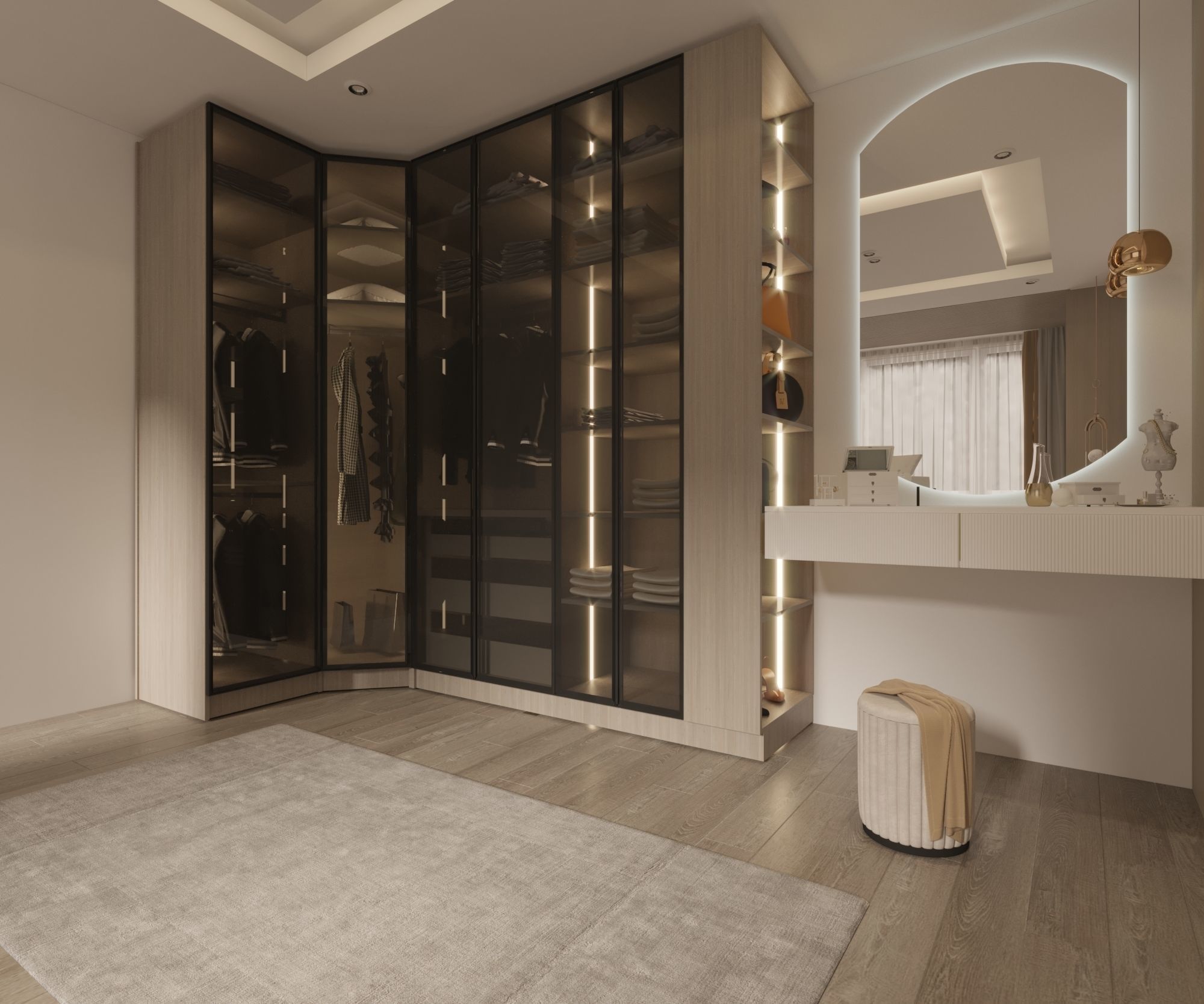 Hpl Dressing Room  Low-poly 3D model_8