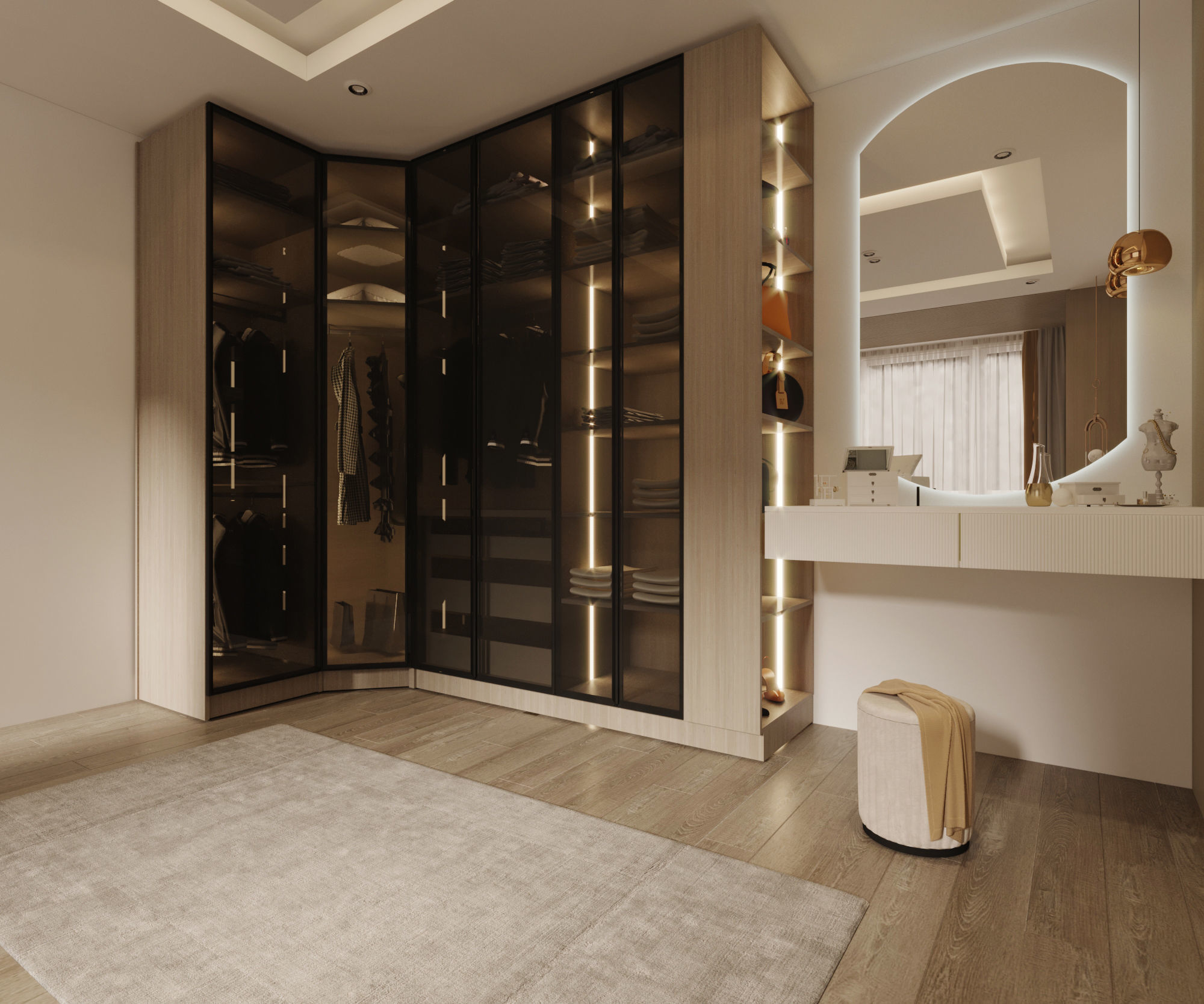 Hpl Dressing Room  Low-poly 3D model_9