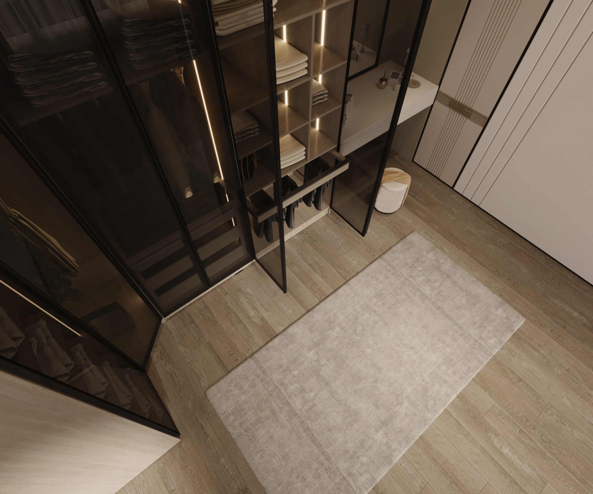 Hpl Dressing Room  Low-poly 3D model_5