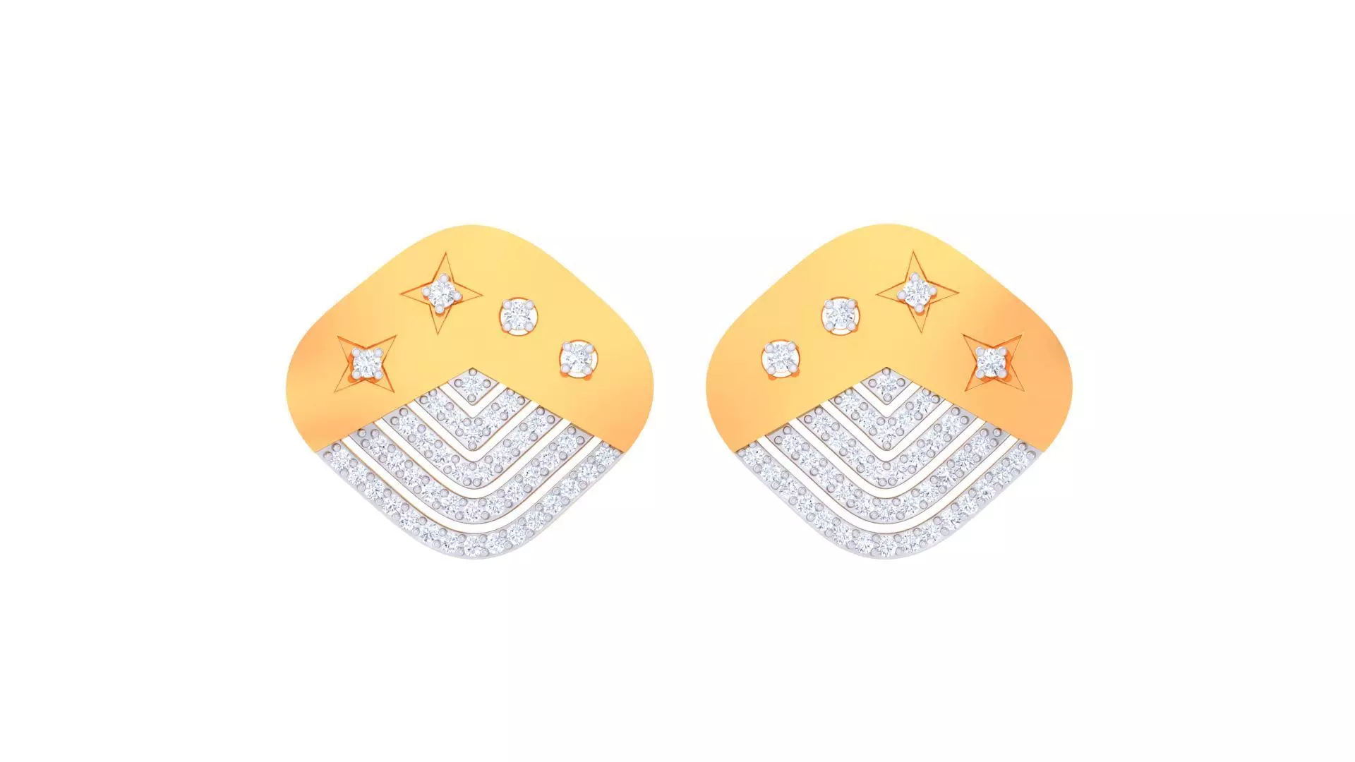 Studs Earrings - 39 3D print model
