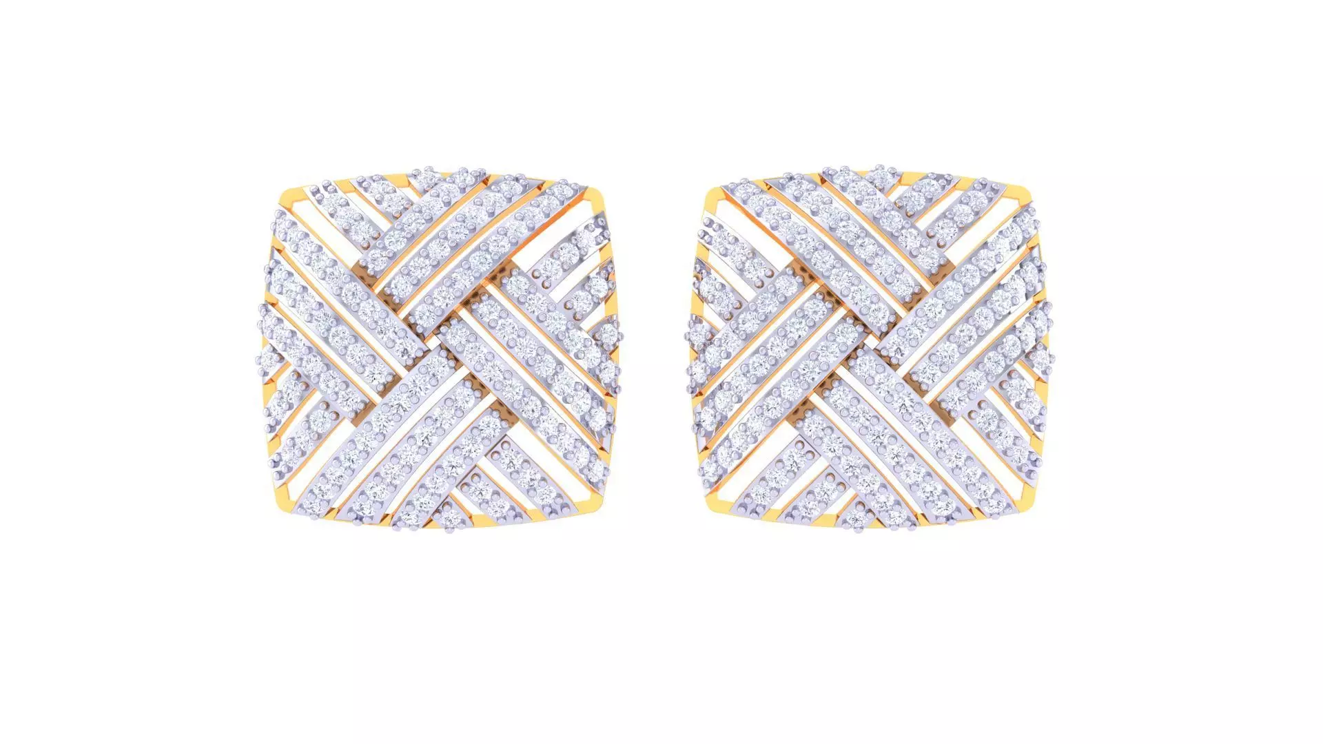 Studs Earrings - 12 3D print model_0