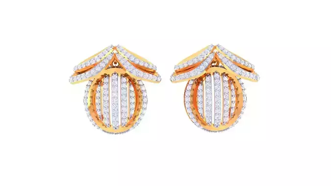 Studs Earrings - 10 3D print model