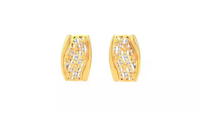 Studs Earrings - 1 3D print model