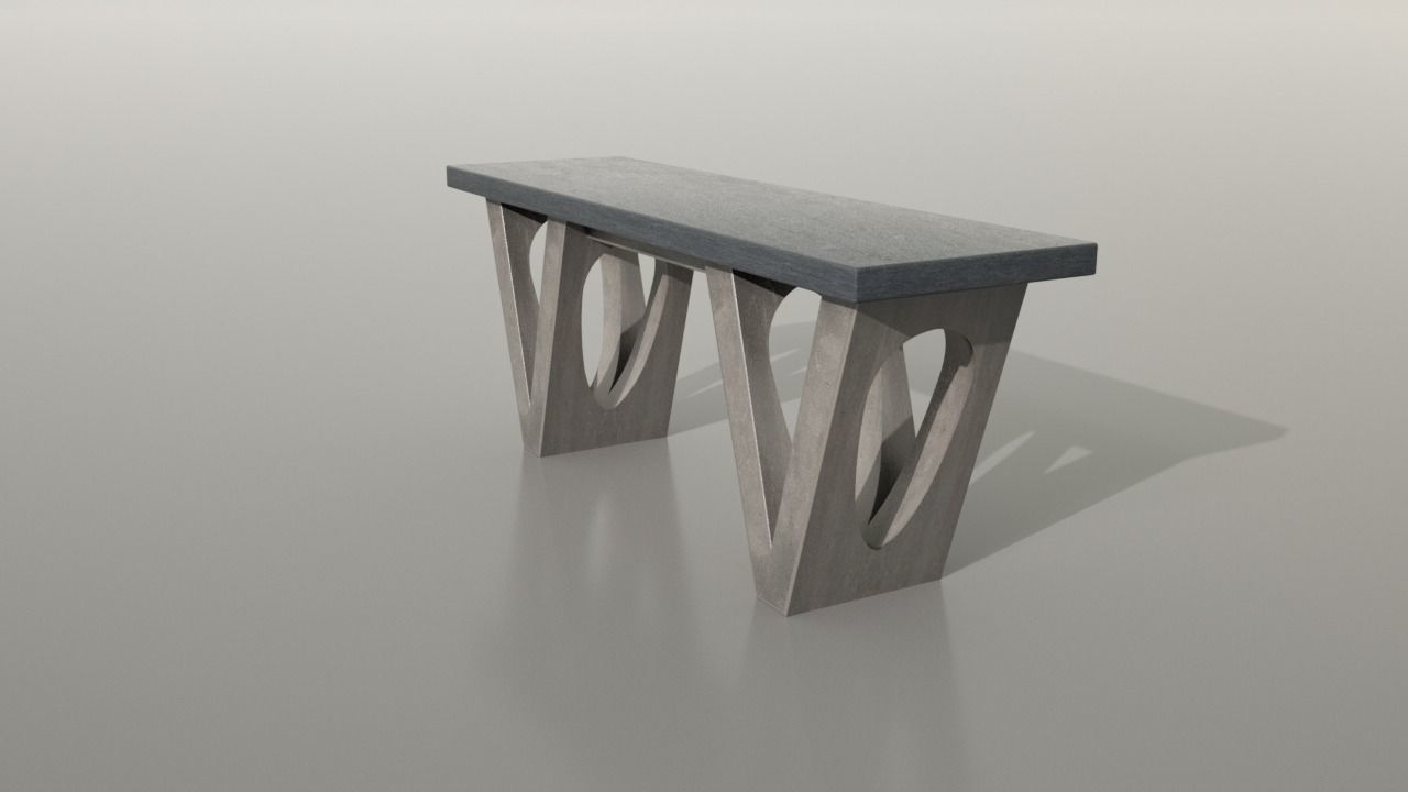 table Free 3D model_3
