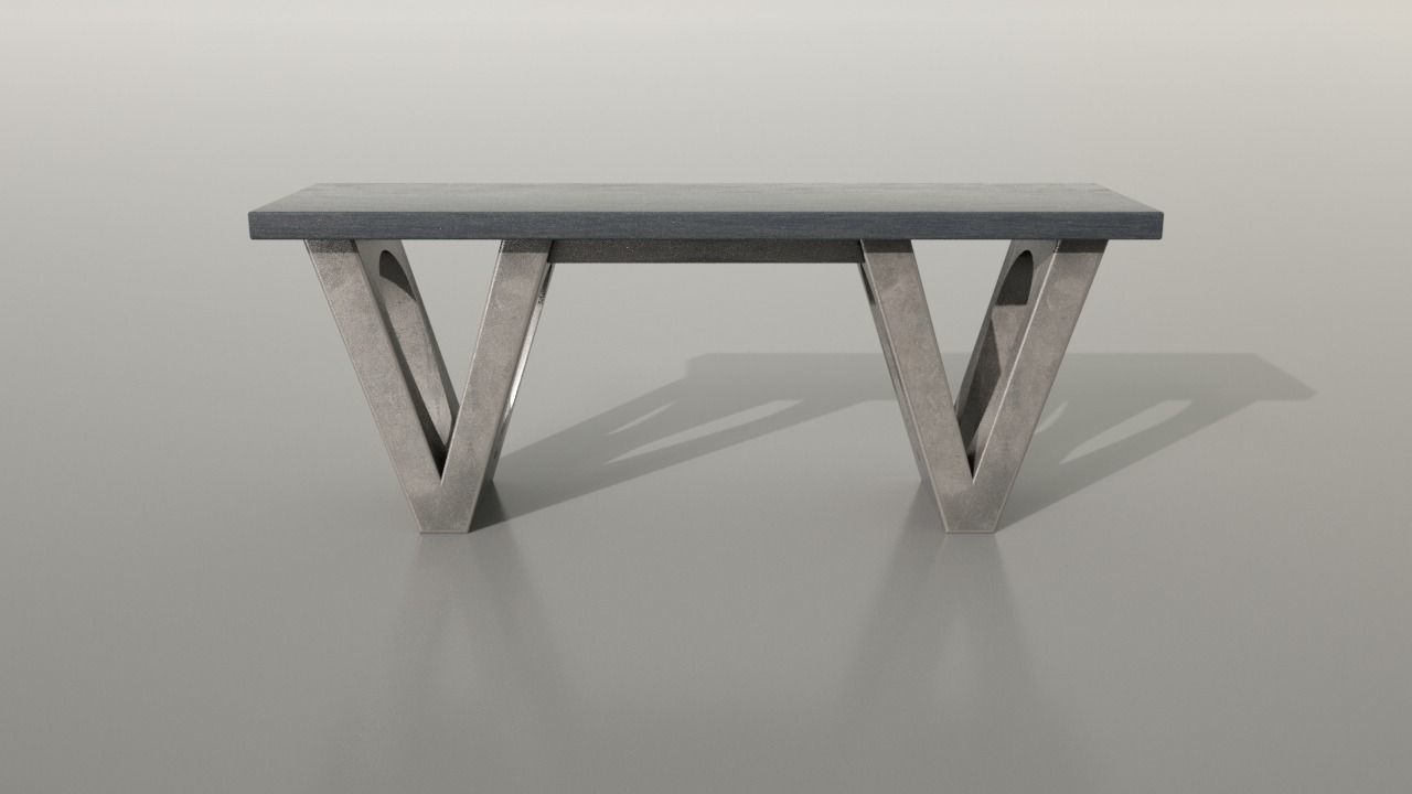 table Free 3D model_2
