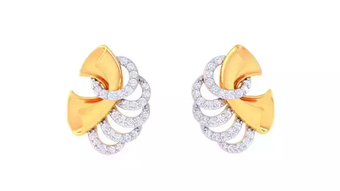 Studs Earrings - 1 3D print model