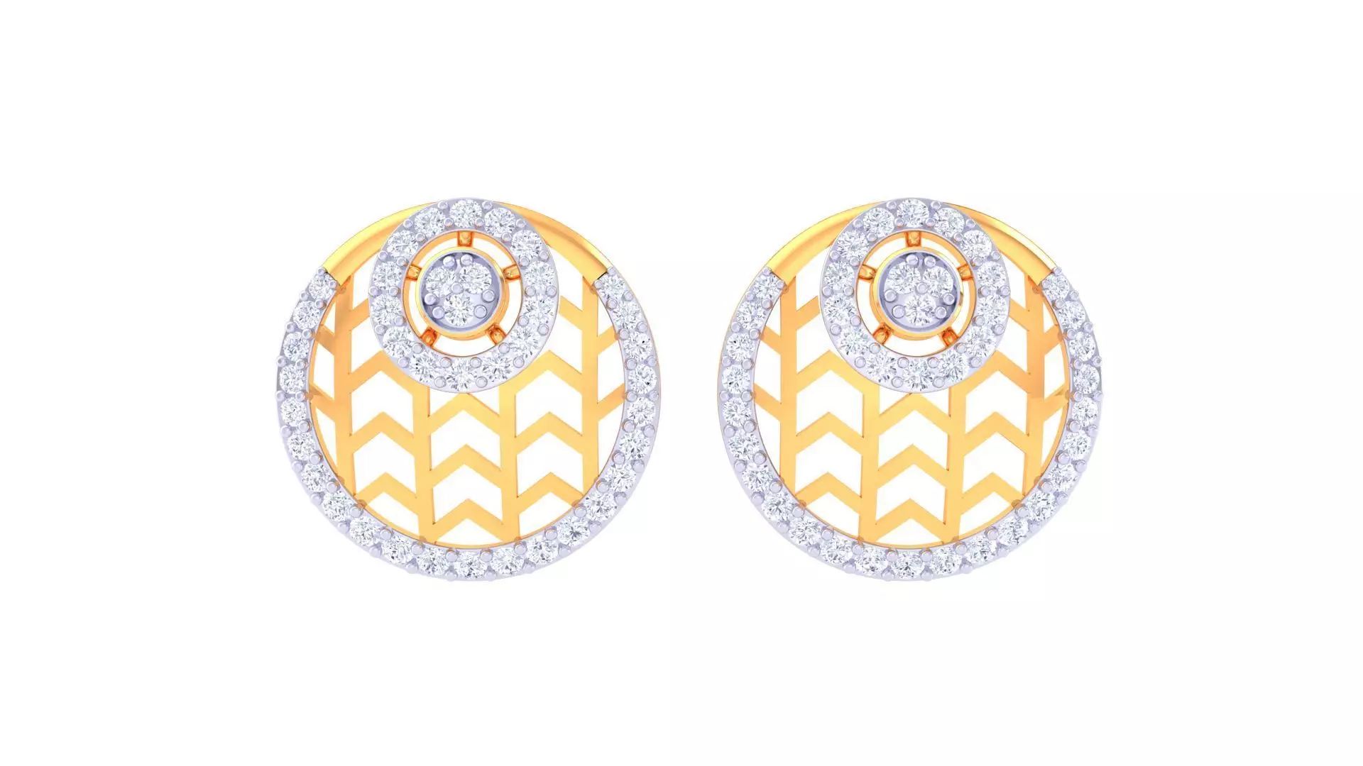 Studs Earrings - 36 3D print model