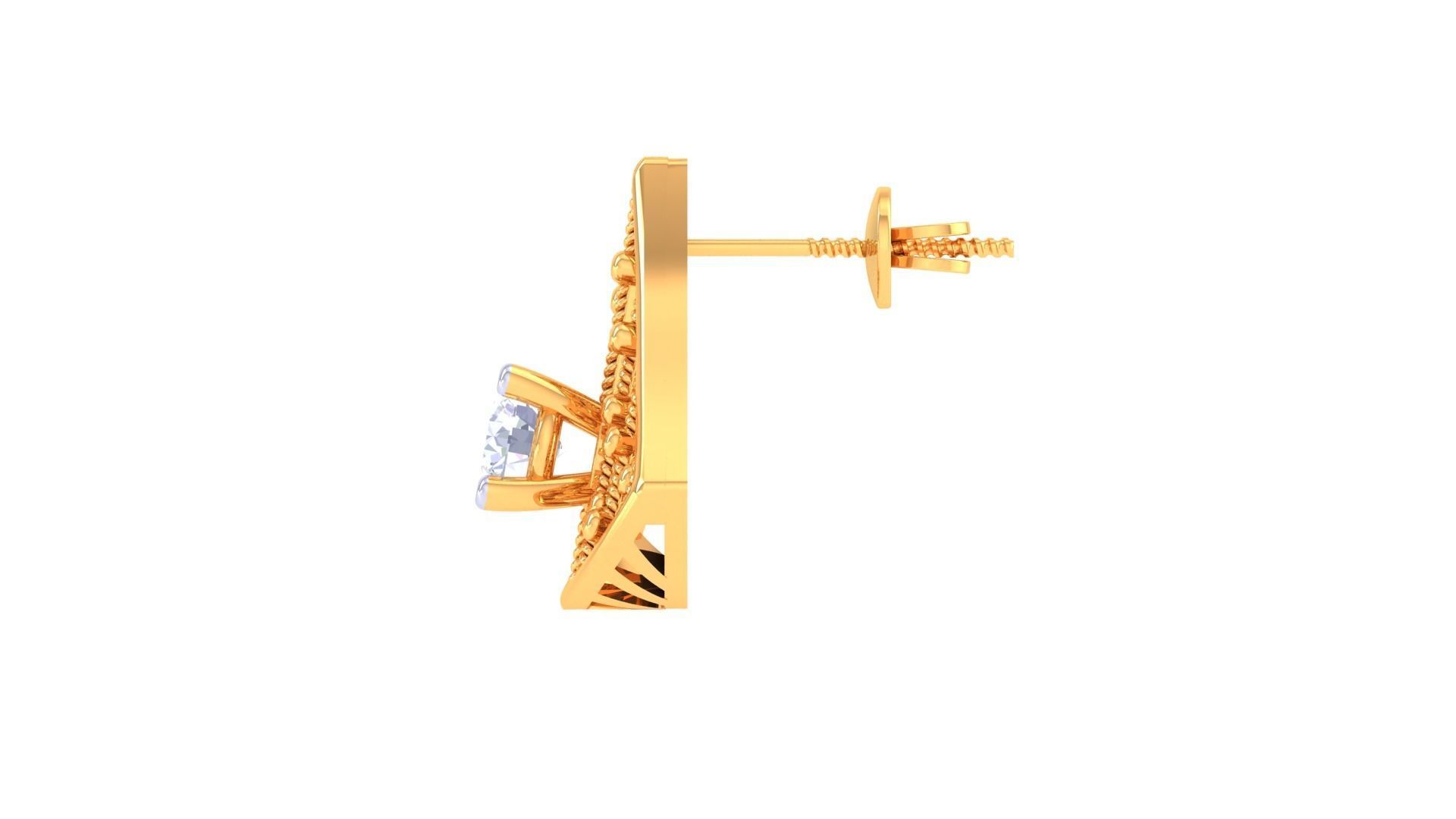 Studs Earrings - 7 3D print model_3