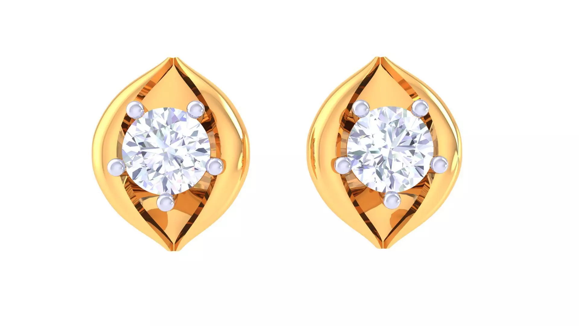 Studs Earrings - 29 3D print model_0