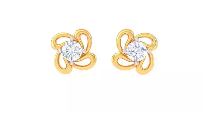 Studs Earrings - 1 3D print model