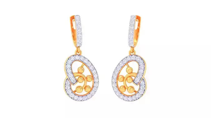 Hoops - Huggies Earrings - 66