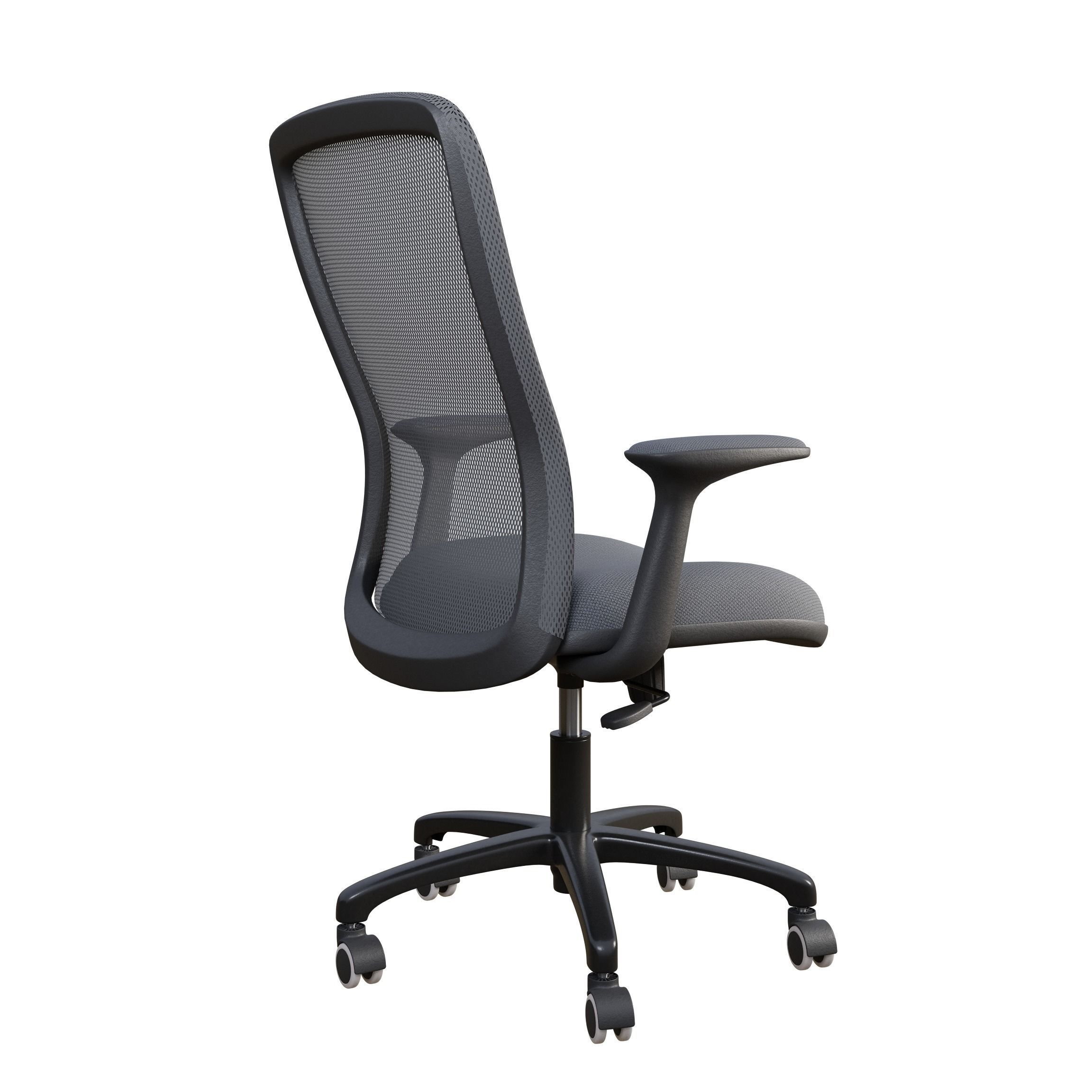 Office chair 3D model_3