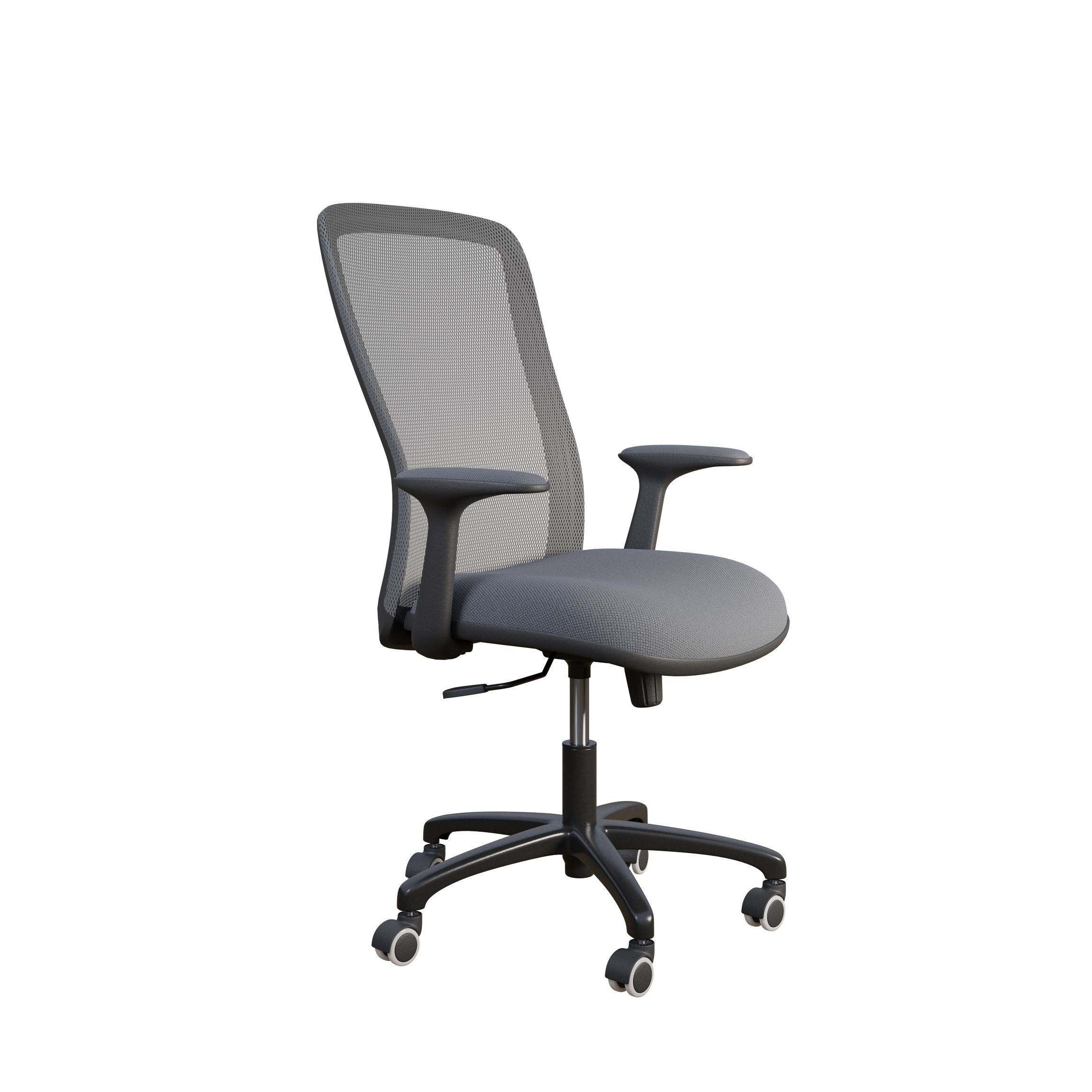 Office chair 3D model_5