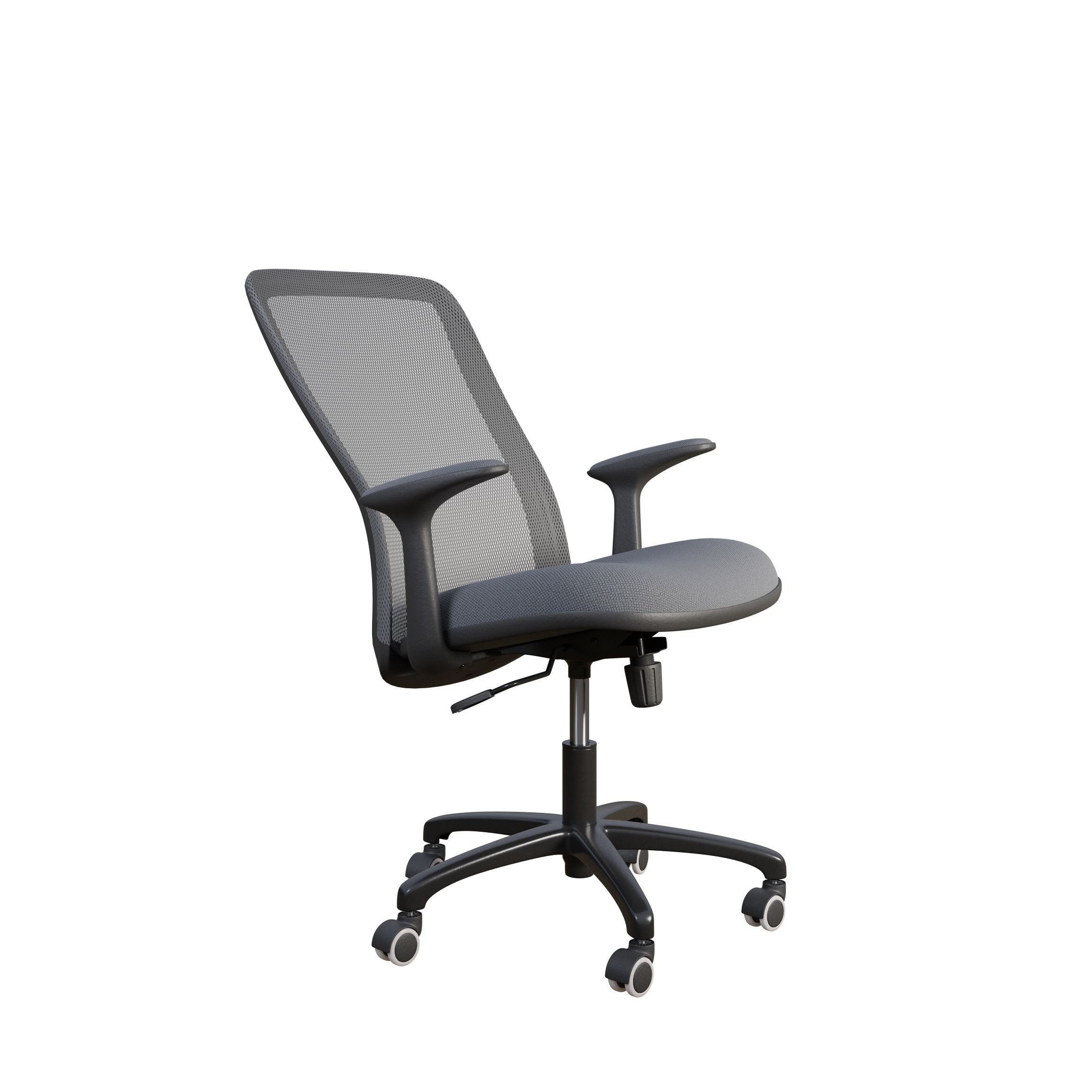 Office chair 3D model_7