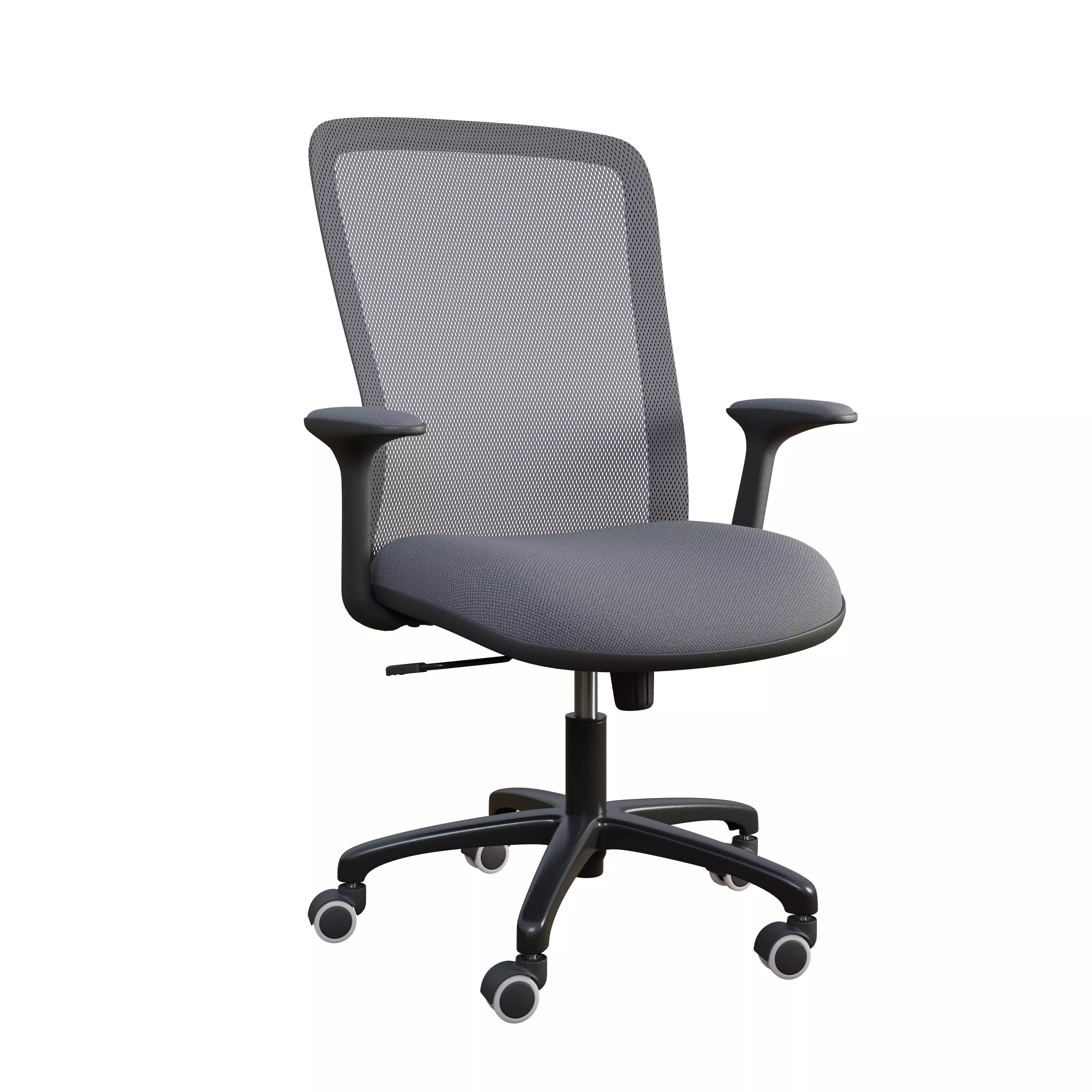 Office chair 3D model_0