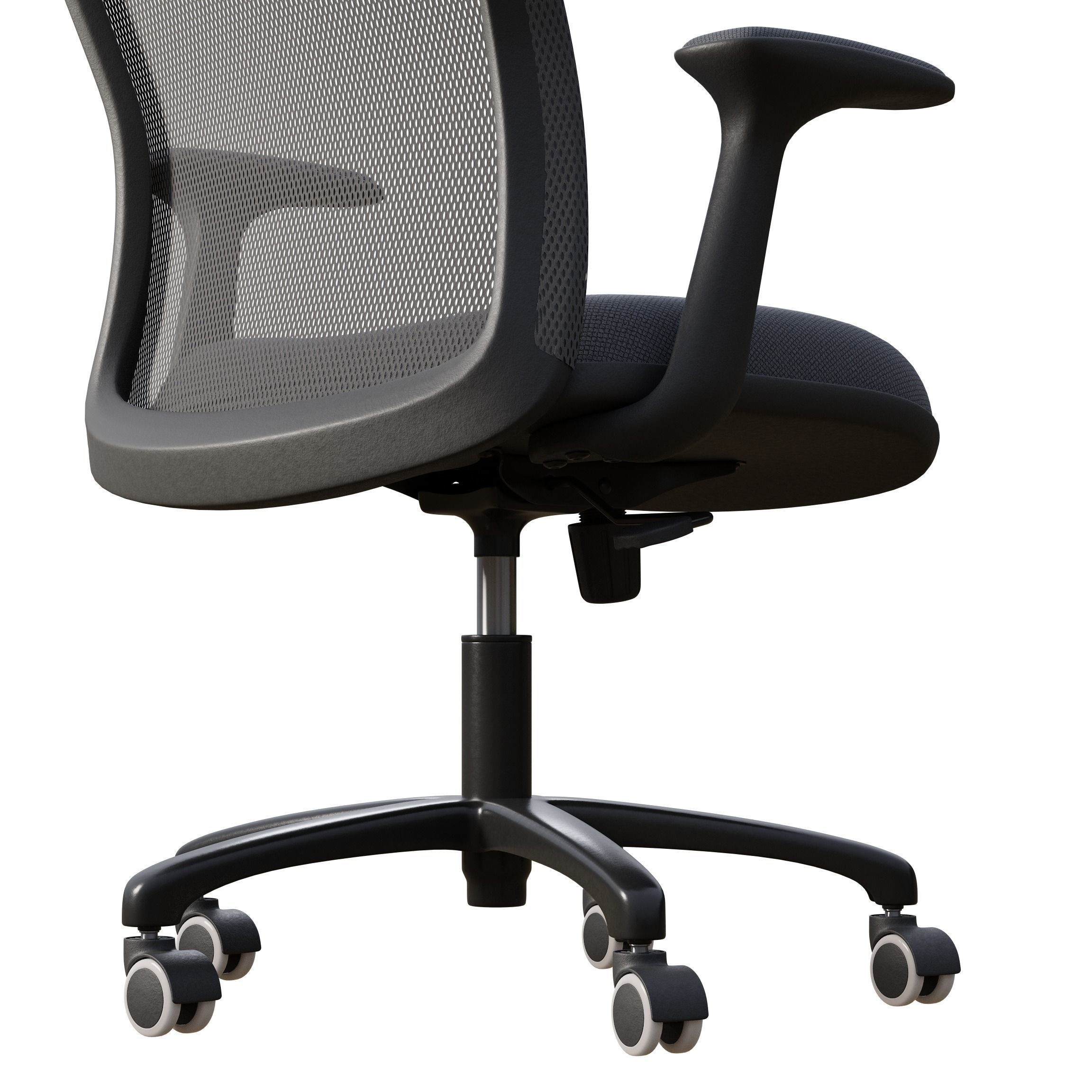 Office chair 3D model_9