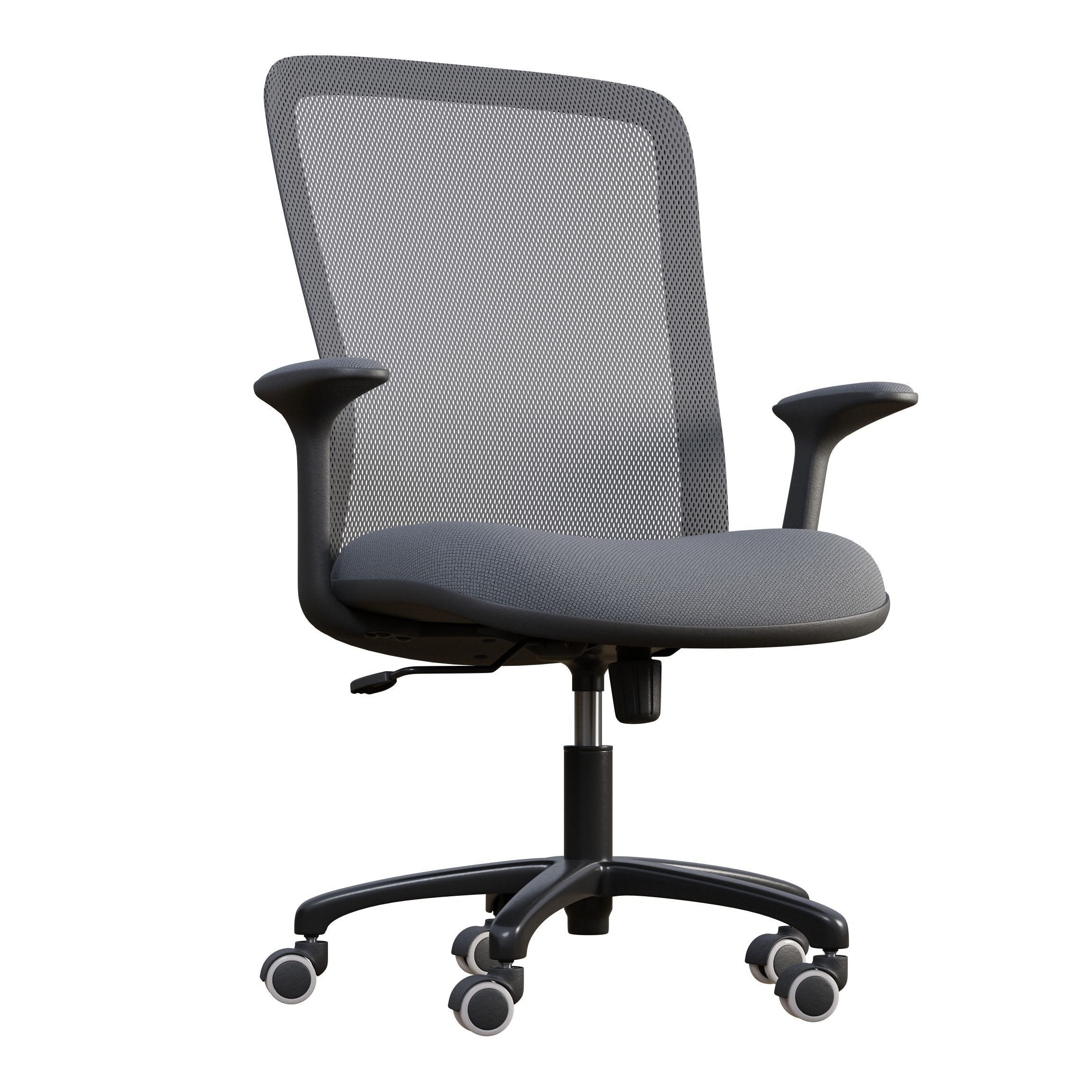 Office chair 3D model_8