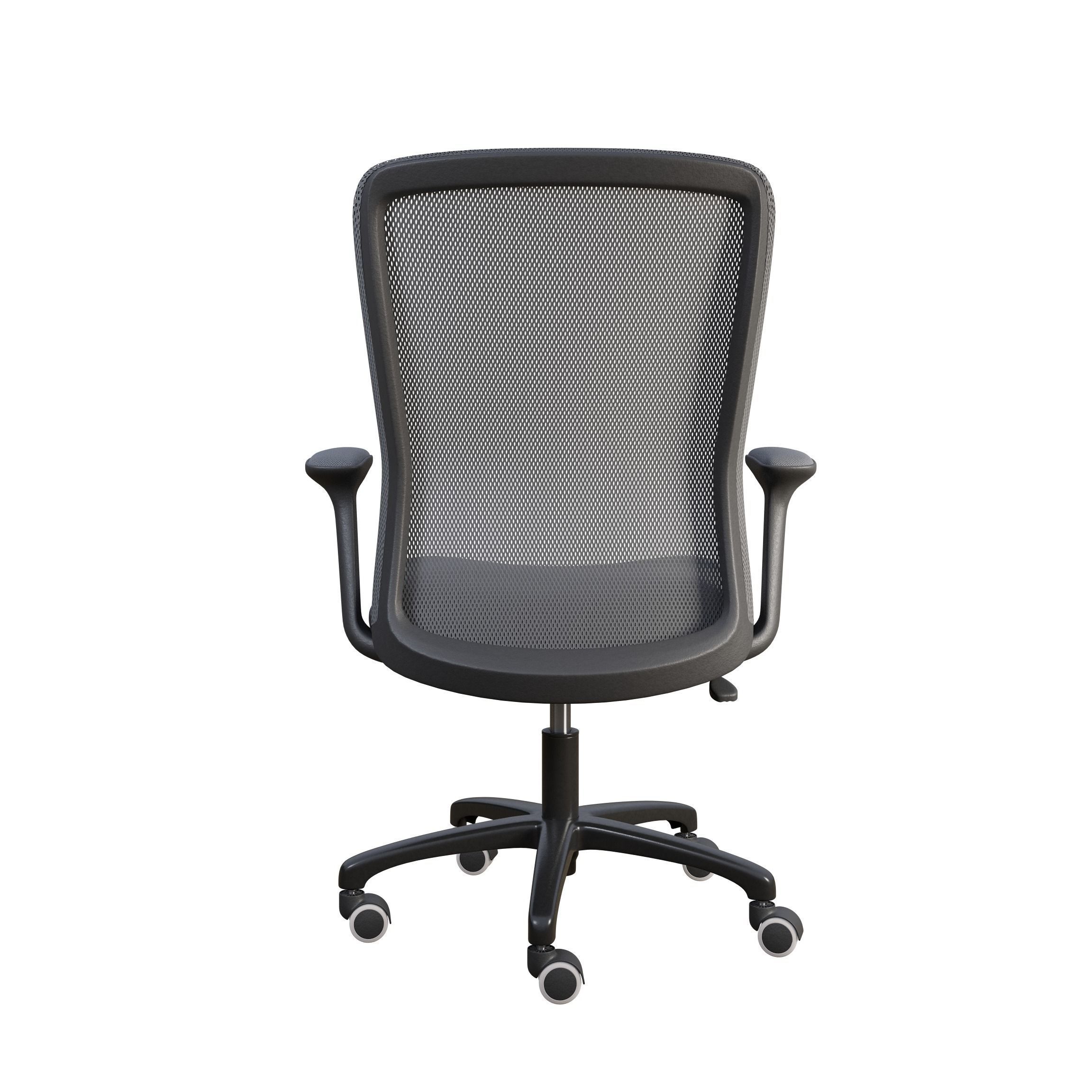 Office chair 3D model_4