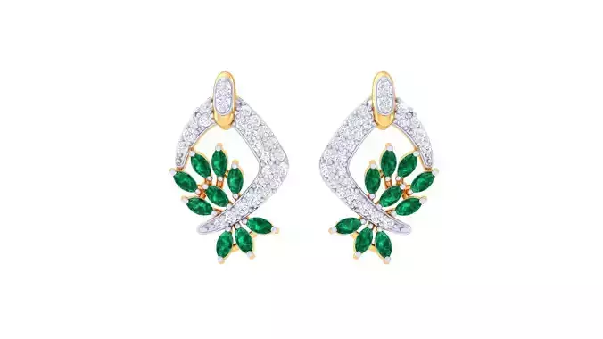 Studs Earrings - 107
