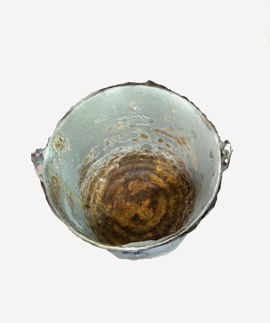 Rusty Bucket 3D print model_3