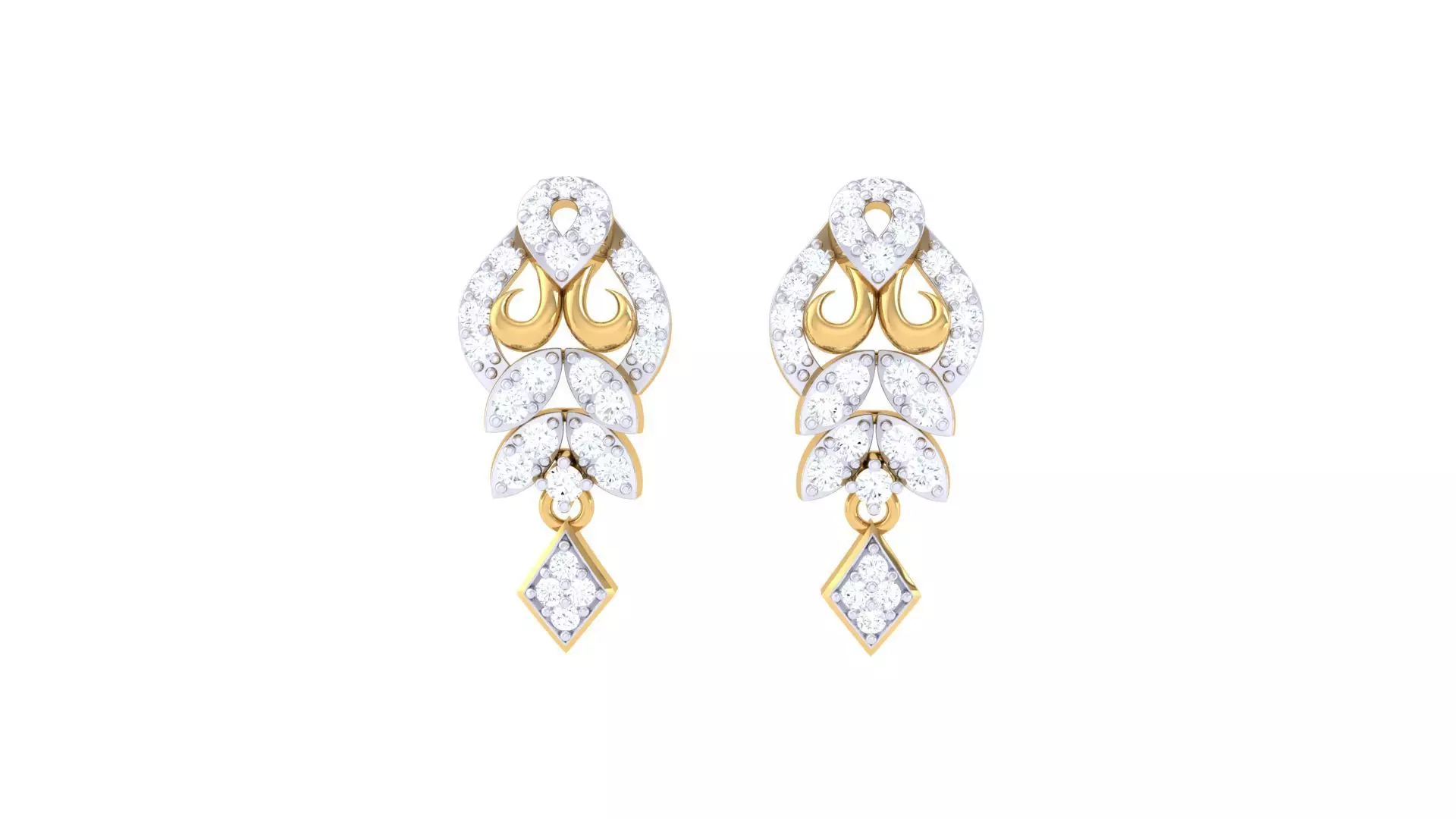 Studs Earrings - 6 3D print model_0