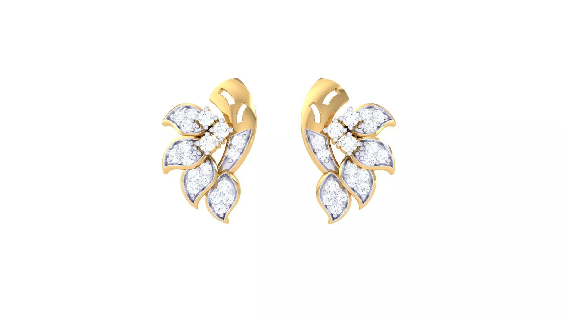 Studs Earrings - 26 3D print model_0