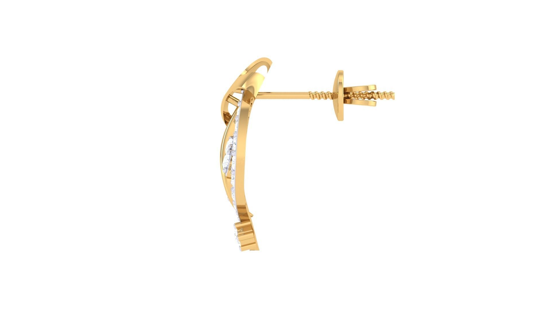 Studs Earrings - 11 3D print model_3